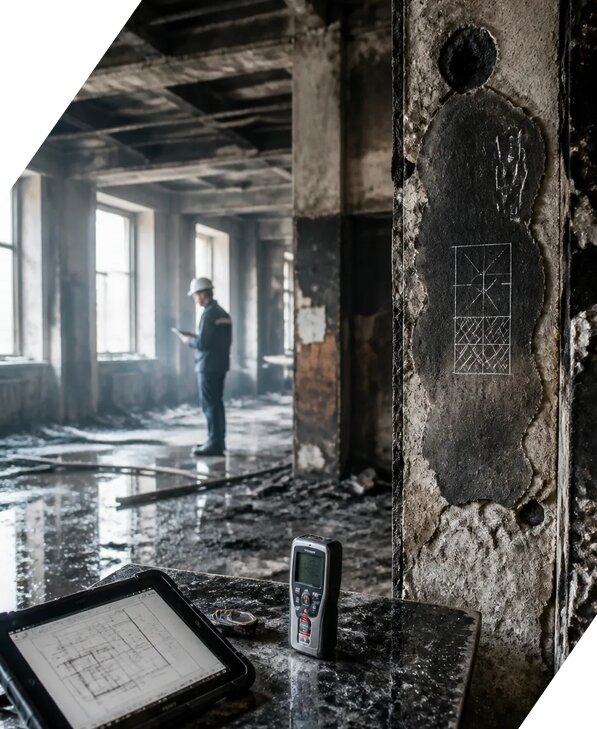 Обследование зданий после пожара в Ишиме от 15590 р. | ЭкспертизаРоссия